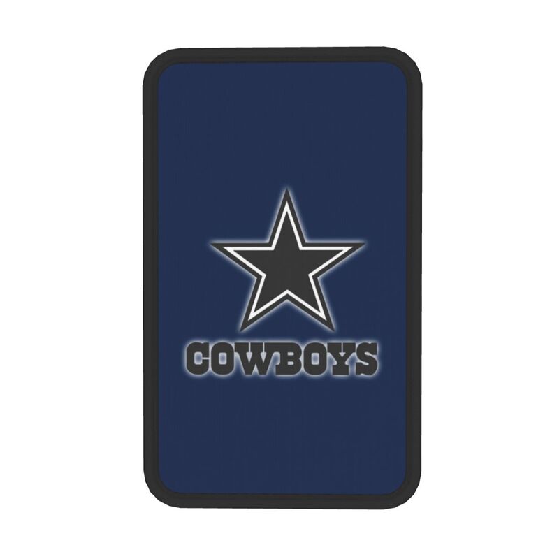 Car armrest box pad Dallas Cowboys4 Printed central armrest box pad anti slip pad