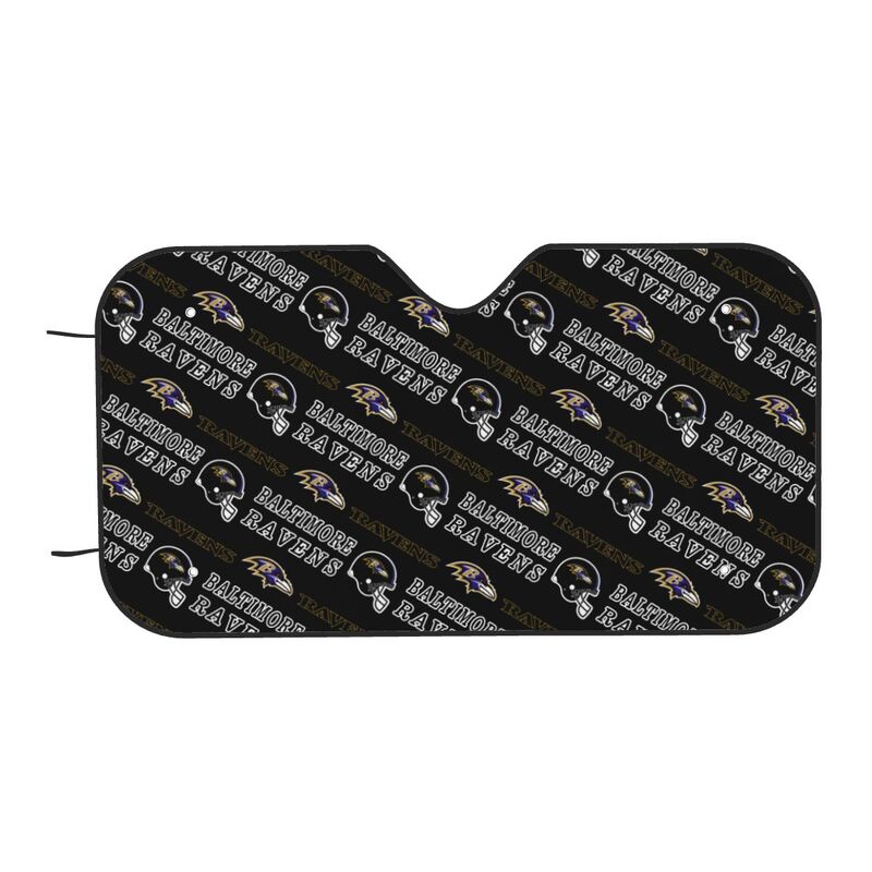 Baltimore Ravens Printed suitable for front Car windshield sunshades Car windshield sunshades