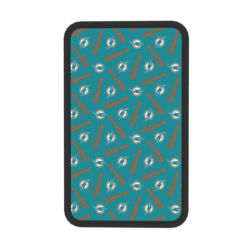 Miami Dolphins Printed armrest protective cover car armrest box cushion