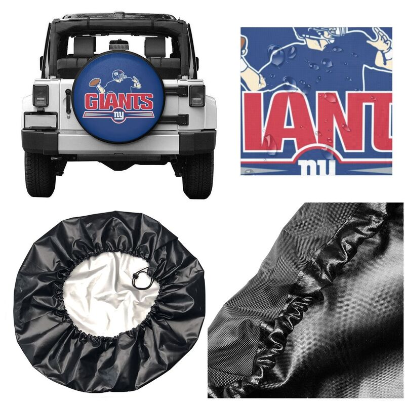New York Giants 5 Tyre protective cover car dustproof sunscreen tyre protective cover