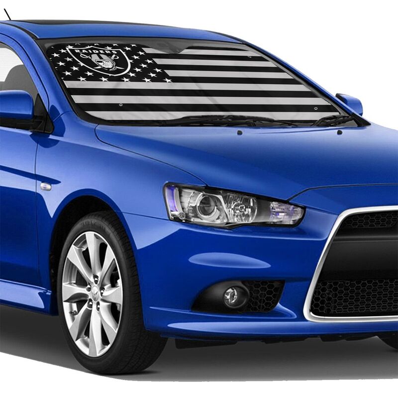 Las Vegas Raiders Printed car windshield sunshade (multi size) front windshield sunshade