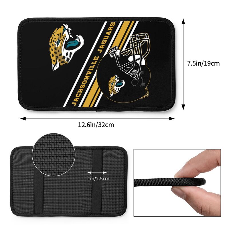 Jacksonville Jaguars Print armrest protective cover car armrest box cushion