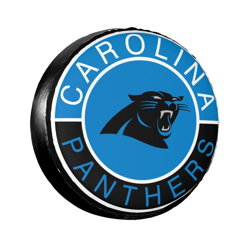 Carolina Panthers Printed tire protection cover car spare tire dust protection covers