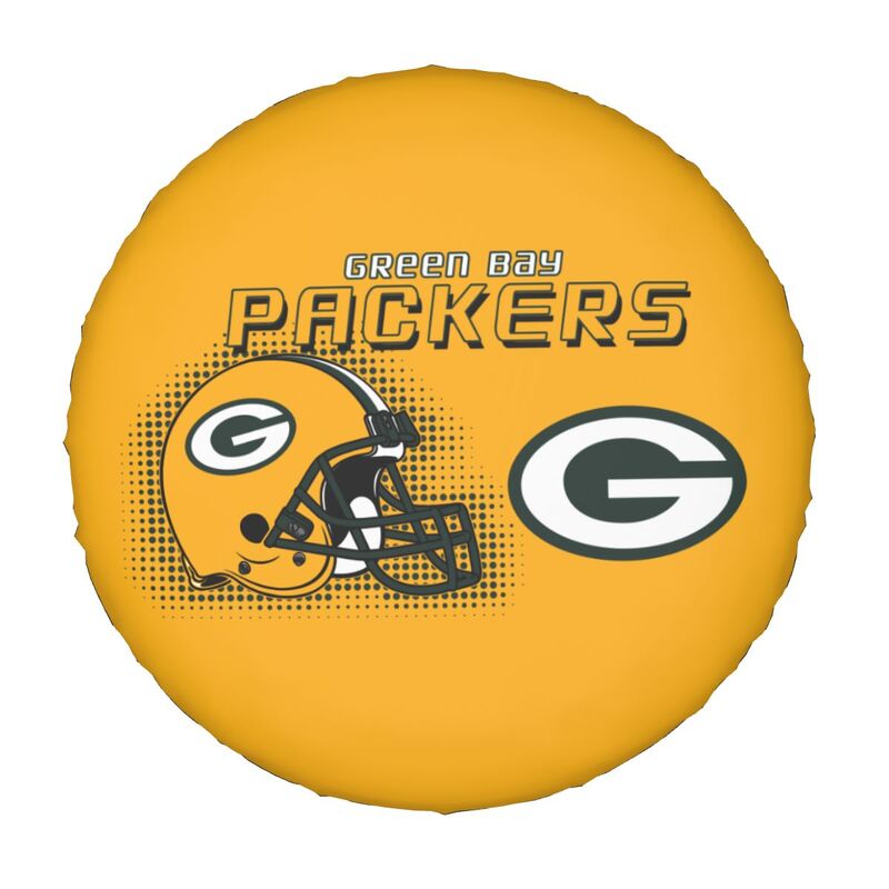 Green Bay Packers Print car tire protection cover car spare tire dust protection covers