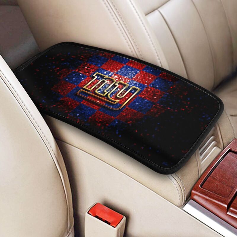 New York Giants2 Printed car armrest box pad anti-abrasion pad
