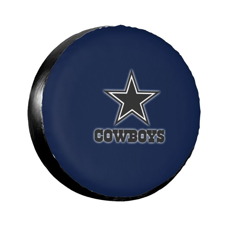 Dallas Cowboys 4 Print tire protection covers car sunscreen tire protection covers