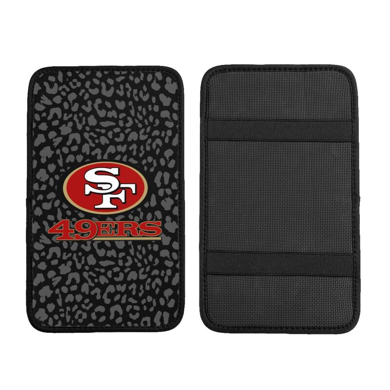 San Francisco 49ers printed Car handrail box cushion Personalized car armrest cover