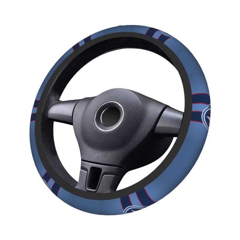 Tennessee Titans 2 Printed elastic steering wheel cover anti slip breathable