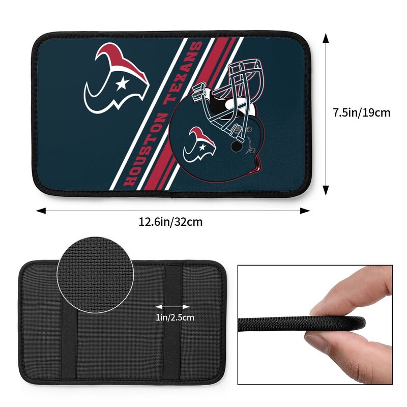 Houston Texans Print armrest protective cover car armrest box cushion