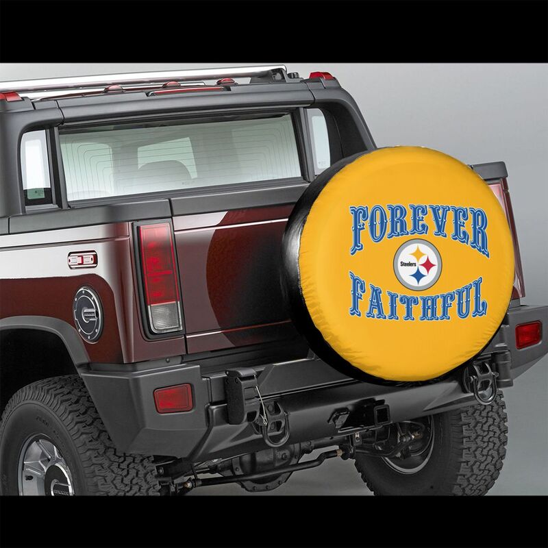 Pittsburgh Steelers Printing car spare tire dust protection cover tire protection cover