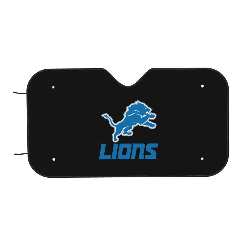 Detroit Lions 3 Printing suitable for front Car windshield sunshades Car windshield sunshades