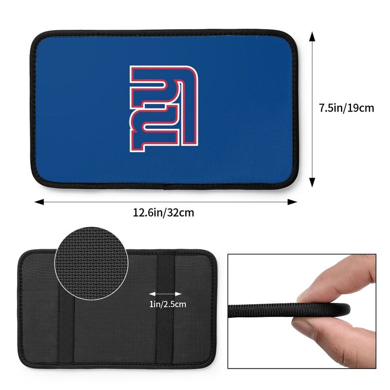 New York Giants Printed car armrest box pad elbow protection pad