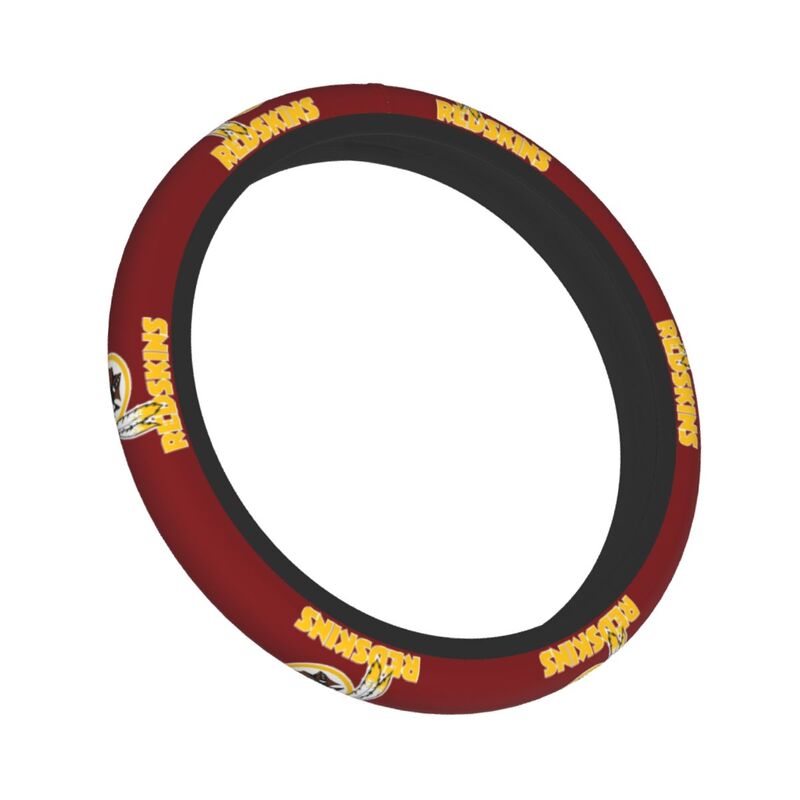 Washington Commanders Printed breathable elastic steering wheel cover