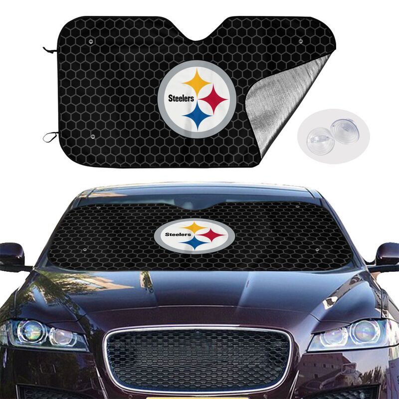 Pittsburgh Steelers Printed is suitable front Car windshield sunshades Car windshield sunshades