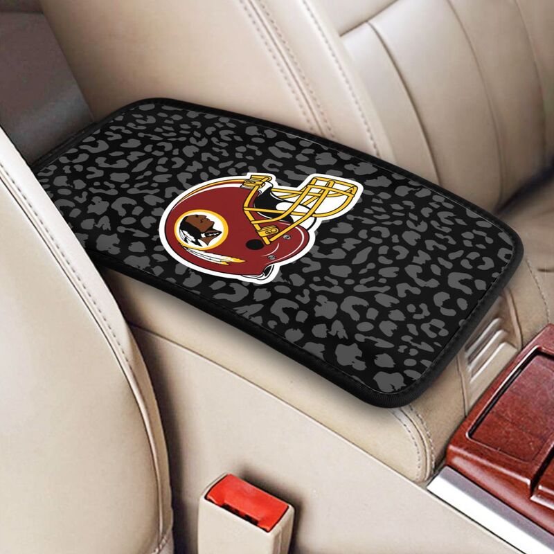 Washington Redskins 3 printed Car handrail box cushion Personalized car armrest cover