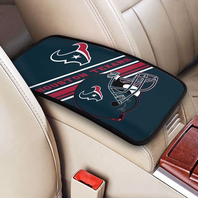 Houston Texans Print armrest protective cover car armrest box cushion