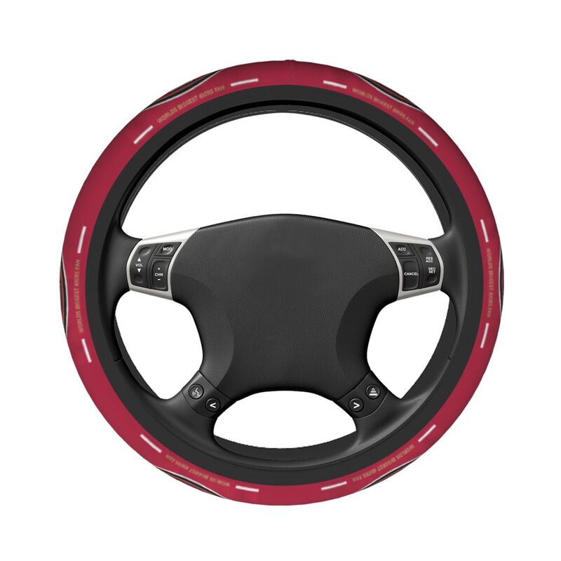 San Francisco 49ers 6 Printed breathable elastic steering wheel anti slip cover