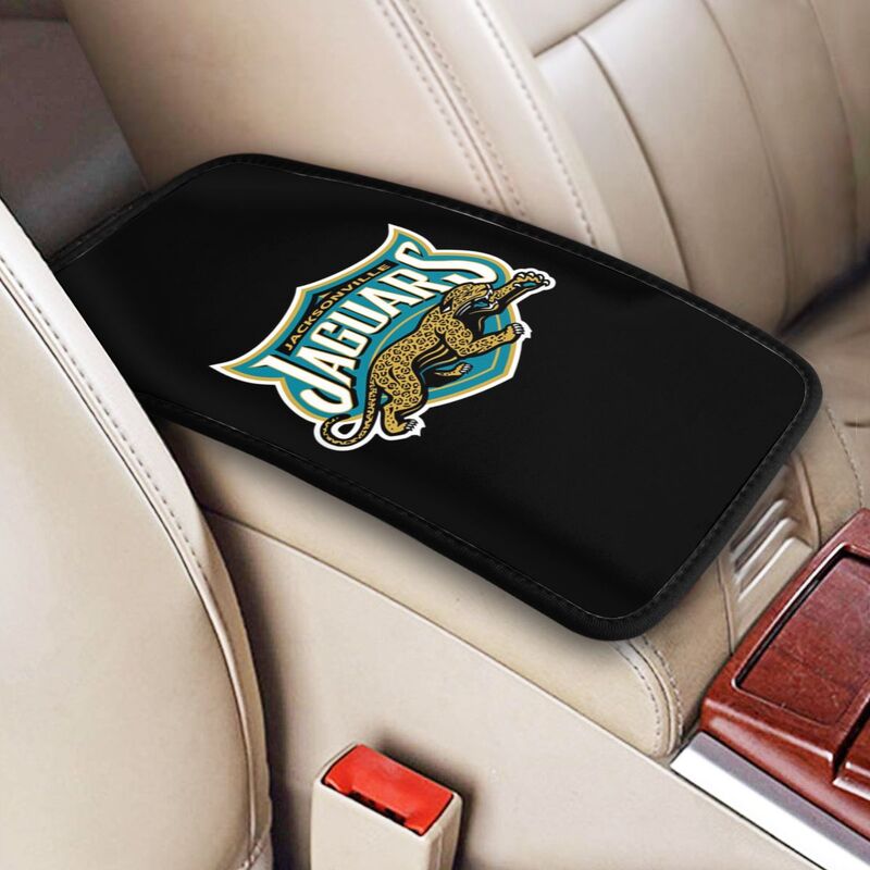 Jacksonville Jaguars3 Printed car center armrest box pad anti slip pad