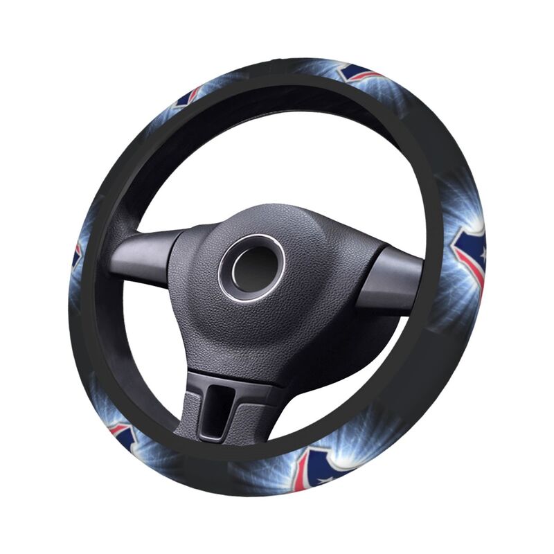 Houston Texans 3 Printed breathable elastic steering wheel protective cover