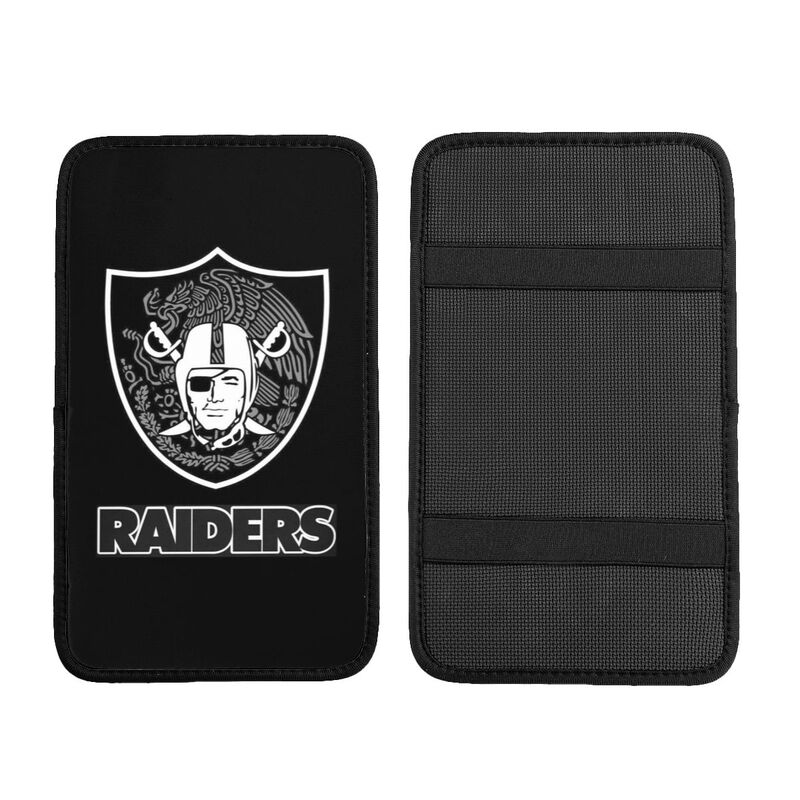 Las Vegas Raiders Printed car armrest box pad elbow protection pad