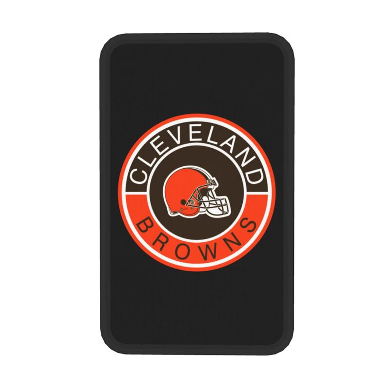 Cleveland Browns print car armrest protective cover Car center console armrest pad