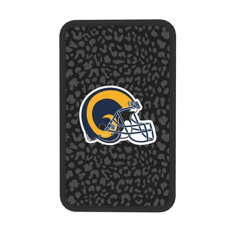 Los Angeles Rams 3 print Car handrail box cushion Personalized car armrest cover