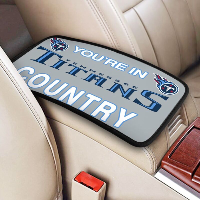 Tennessee Titans Printed car armrest box pad elbow support pad