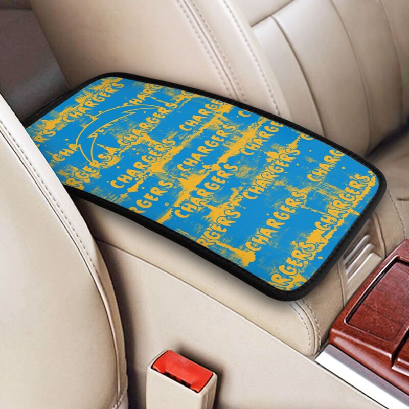 San Diego Chargers print Car armrest box protective cover car center console armrest pad