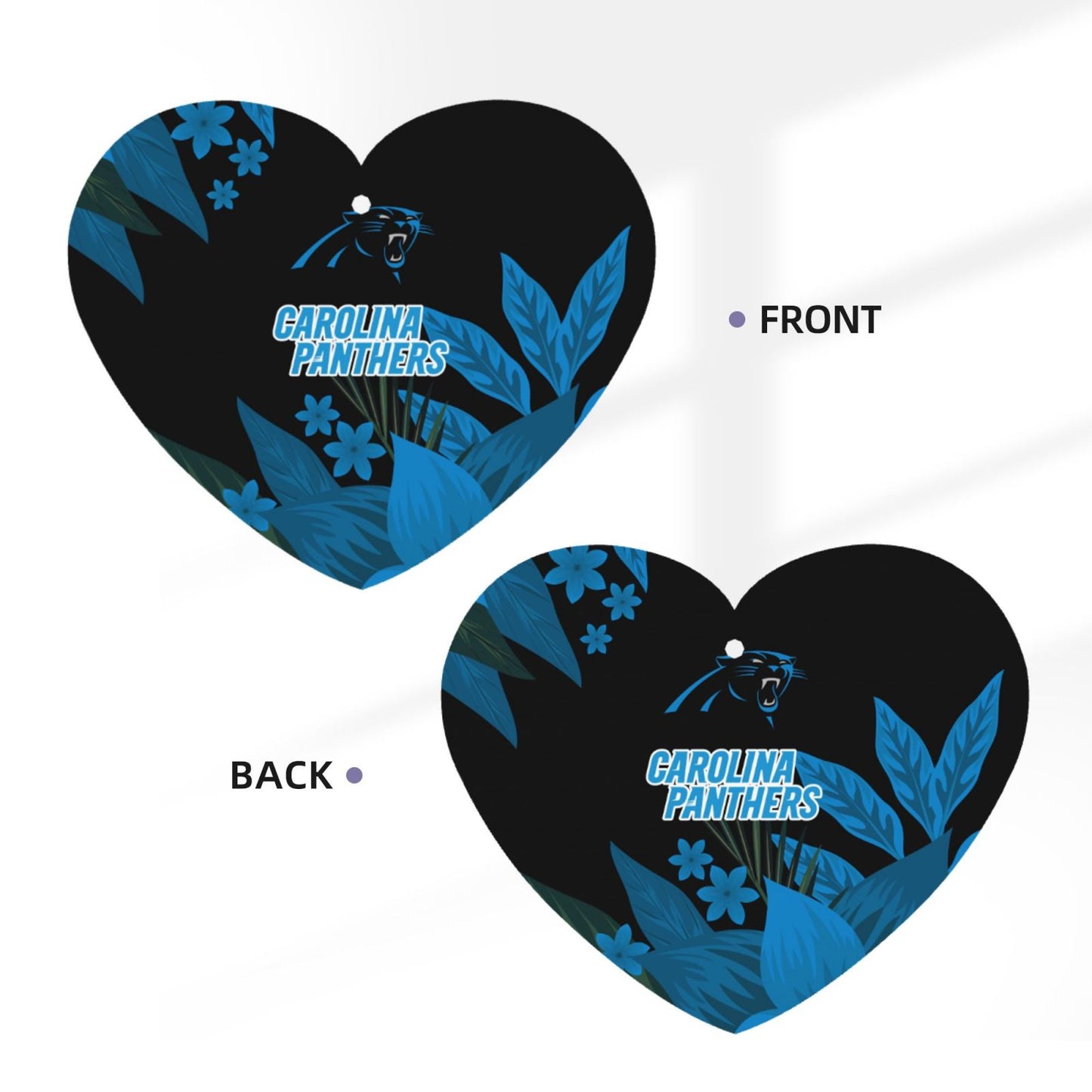 4pcs- Carolina Panthers car aromatherapy tablets Car Air Fresheners Cards Set