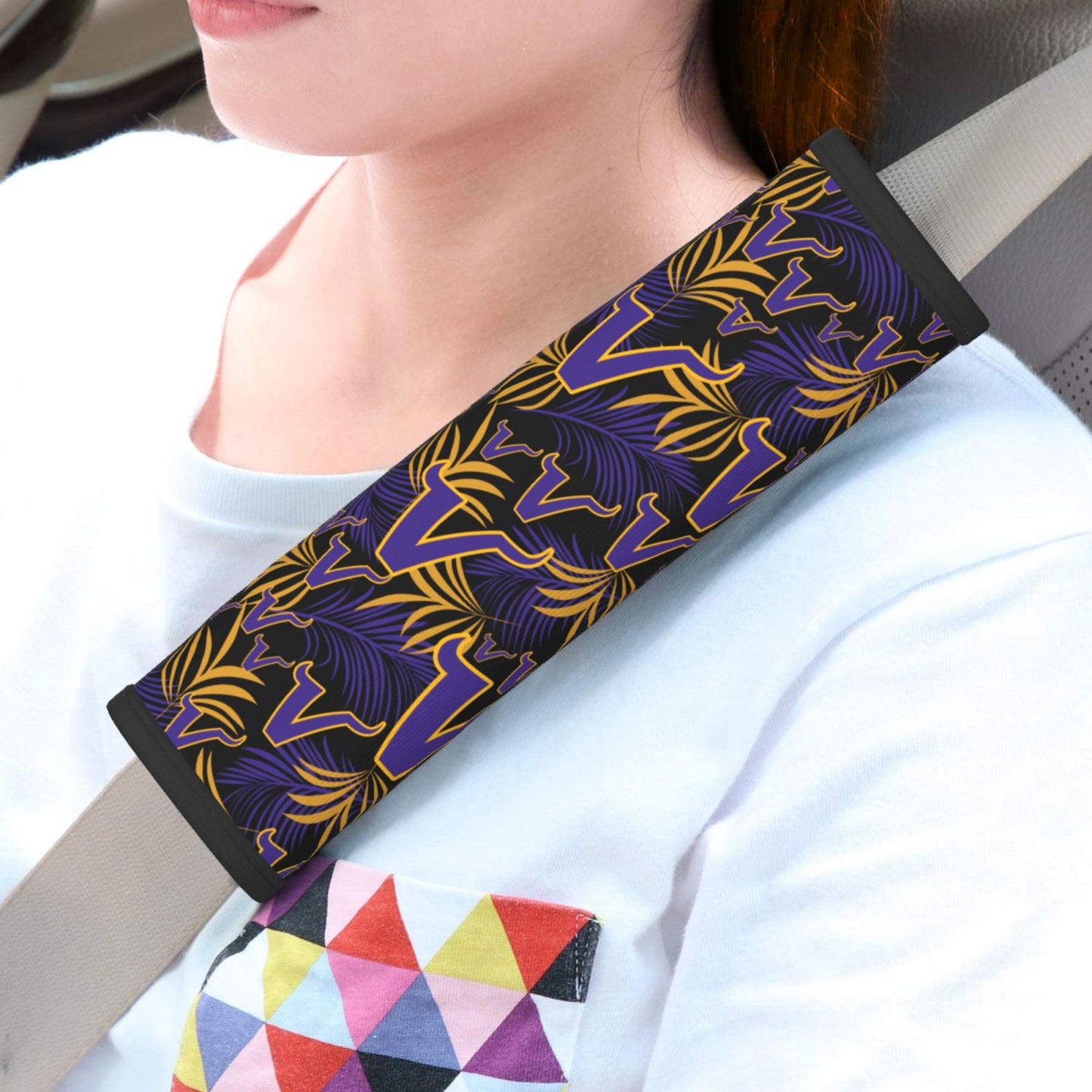 Minnesota Vikings Car seat belt protective cover personalized seat belt protective cover