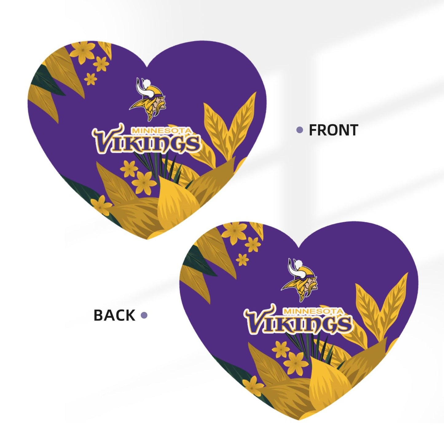 4pcs- Minnesota Vikings car aromatherapy tablets Car Air Fresheners Cards Set