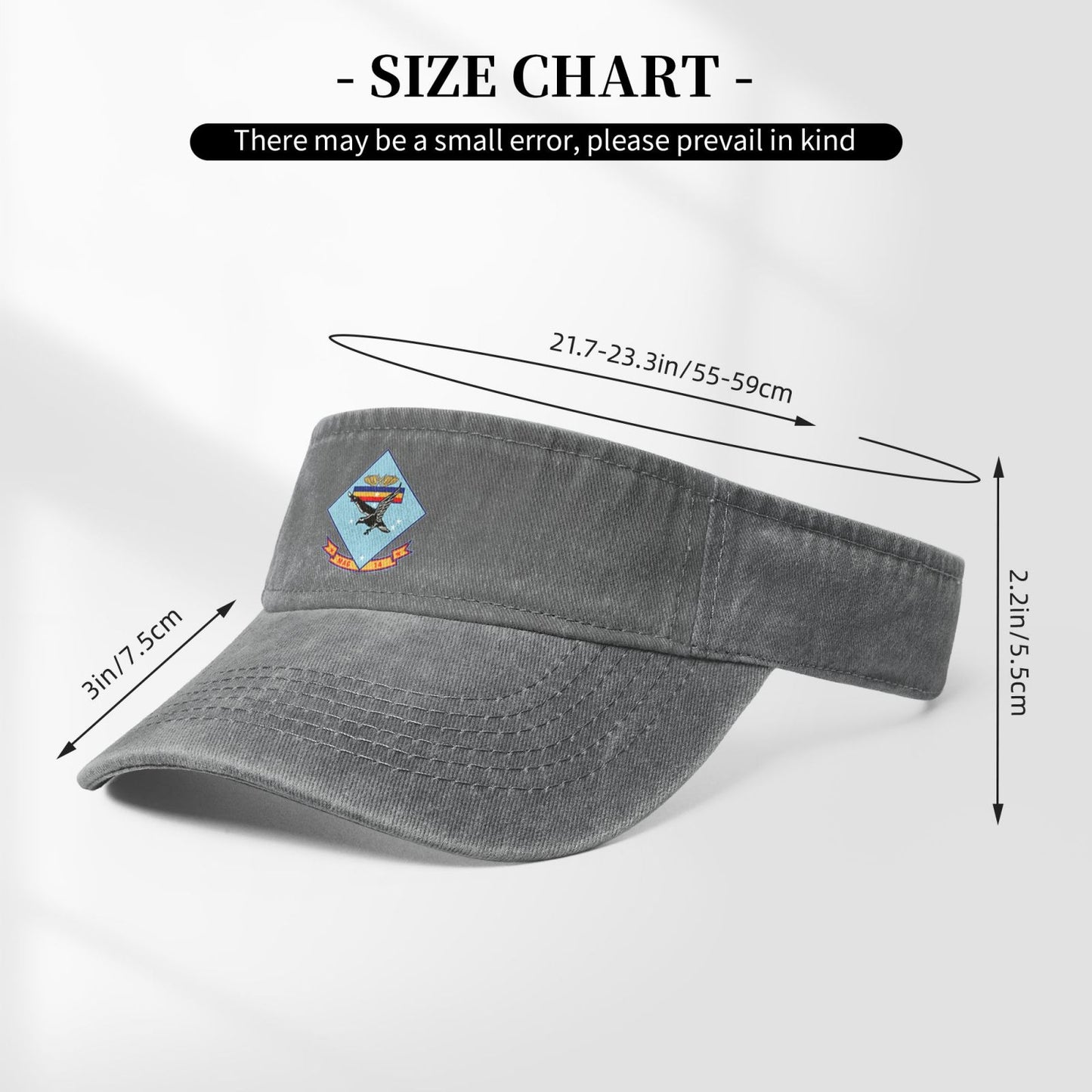 MAG 14 Insignia Printing adjustable Empty Top Baseball Sun Cap unisex outdoor sport hat veterans gift