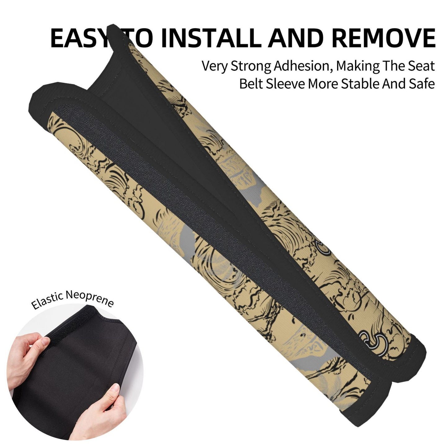 New Orleans Saints Car seat belt shoulder strap UNISEX seat belt protective cover