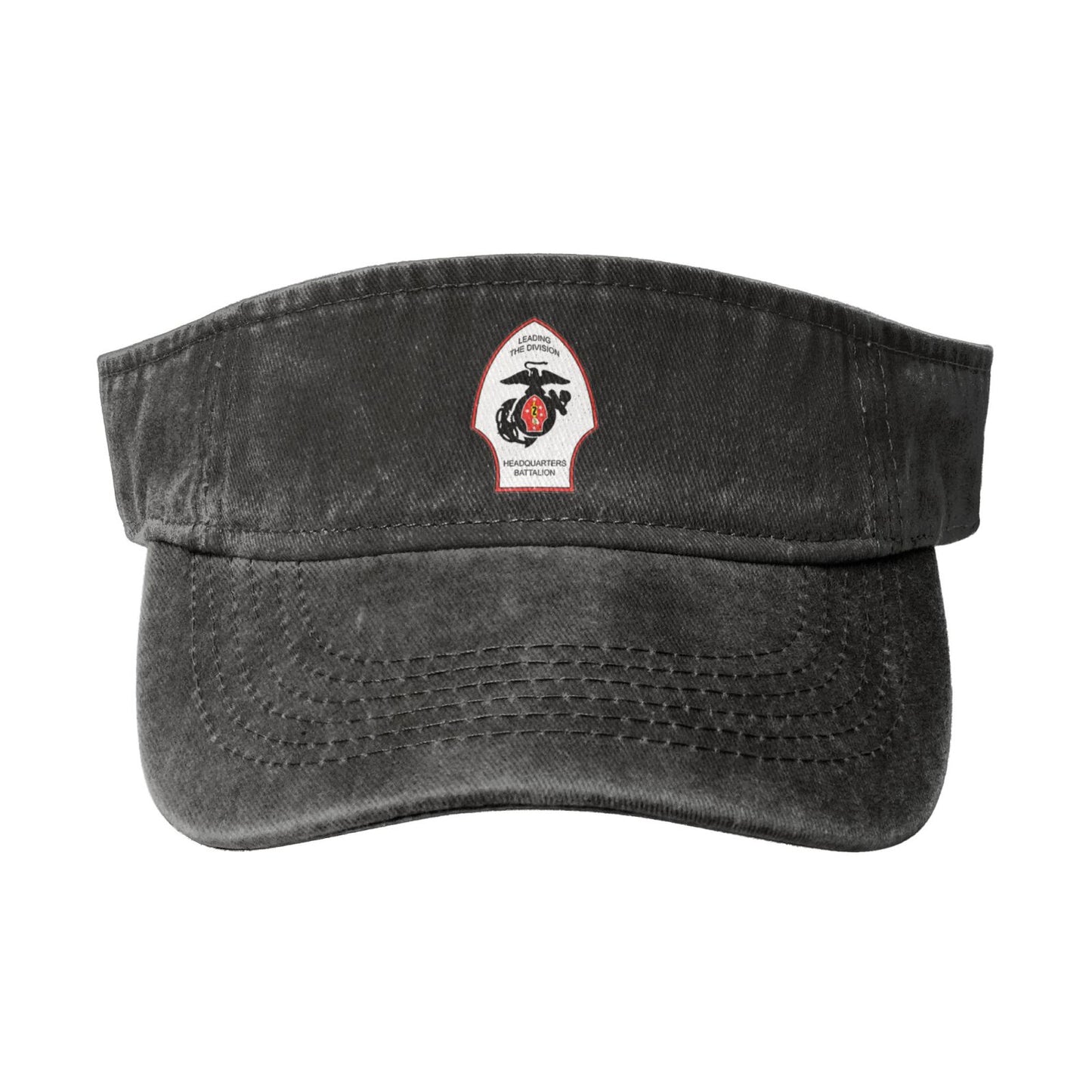 HQBN 2nd Mar Div Printing adjustable Empty Top Baseball Sun Cap unisex outdoor sport hat veterans gift