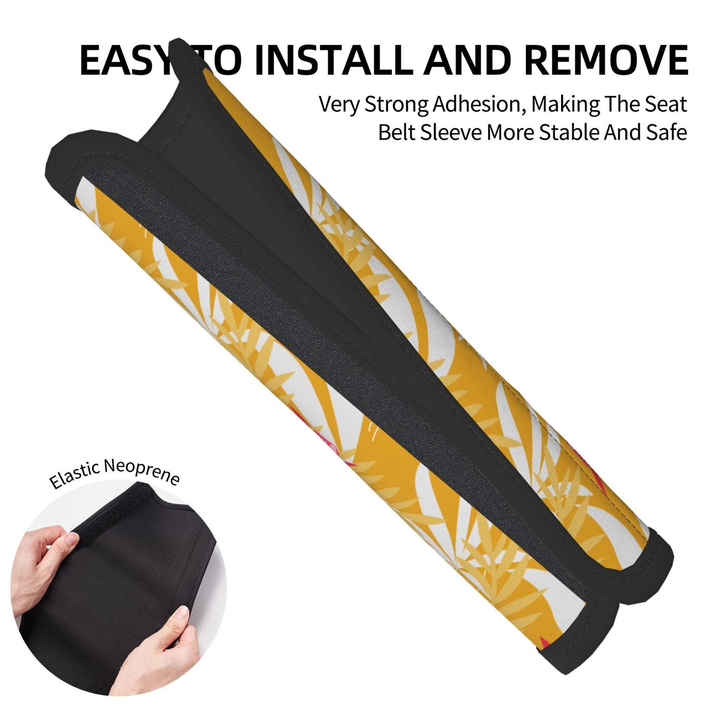 Kansas City Chiefs Car seat belt protection cover Adult seat belt protection cover