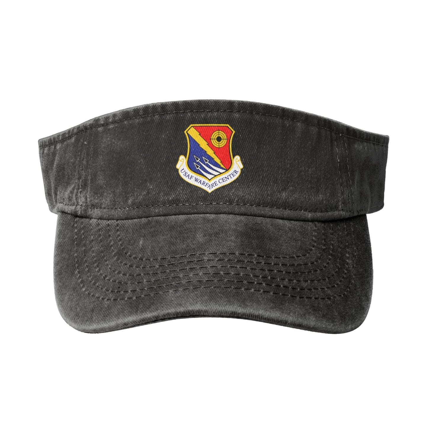 USAF-Warfare Center Printing adjustable Empty Top Baseball Sun Cap unisex outdoor sport hat veterans gift