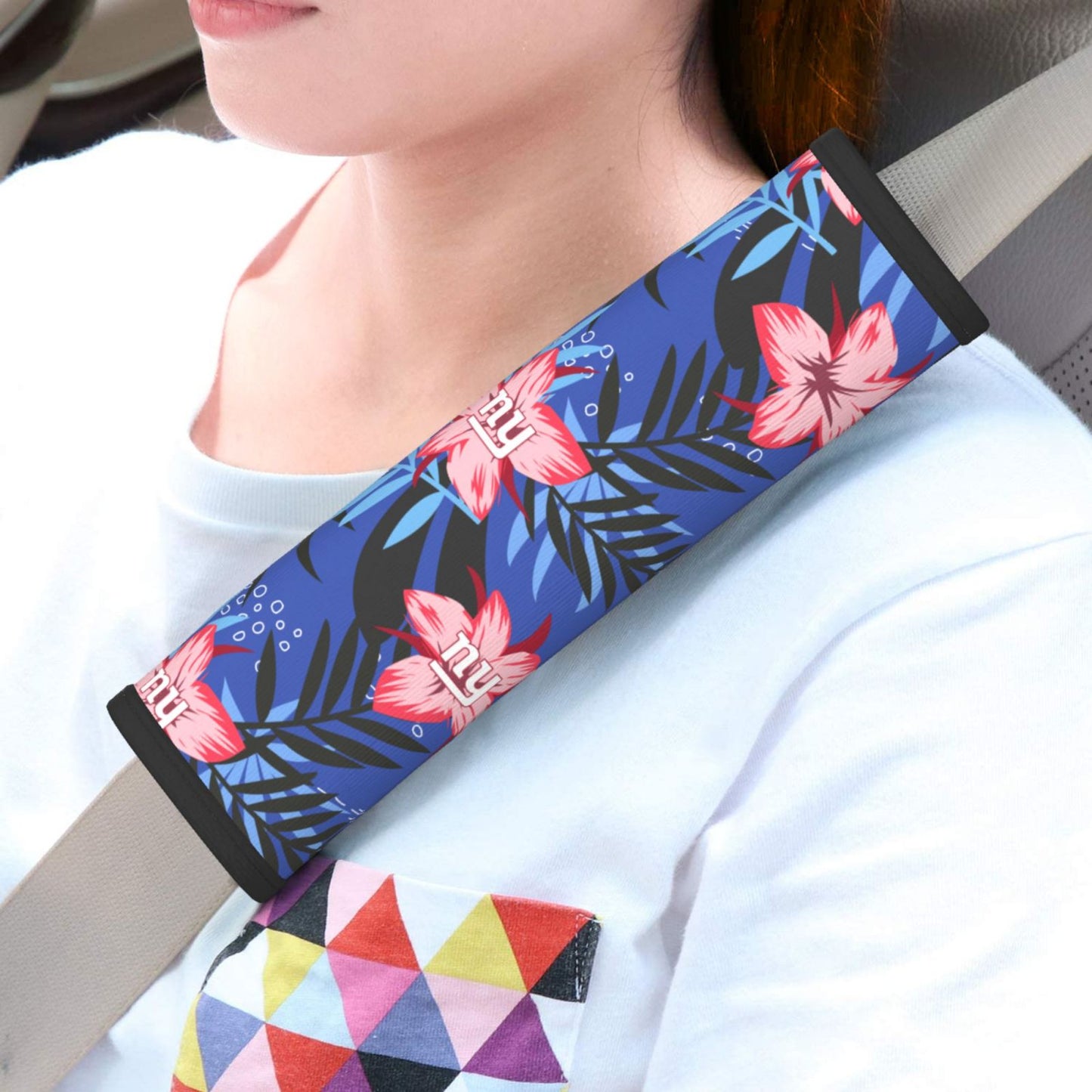 New York Giants Car seat belt protection cover Adult seat belt protection cover