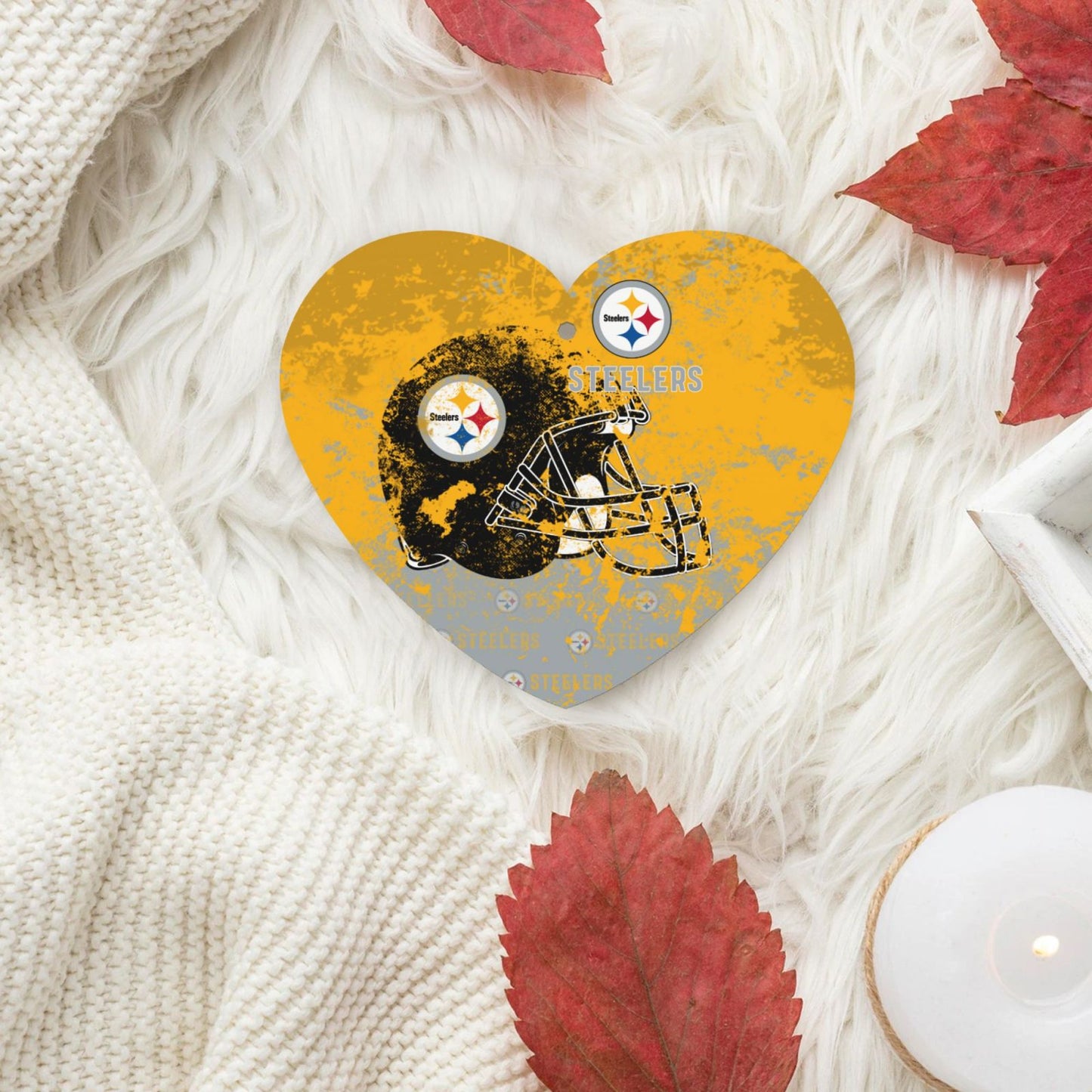 4-pcs Pittsburgh Steelers Car Air Fresheners Cards Set car aromatherapy tablets