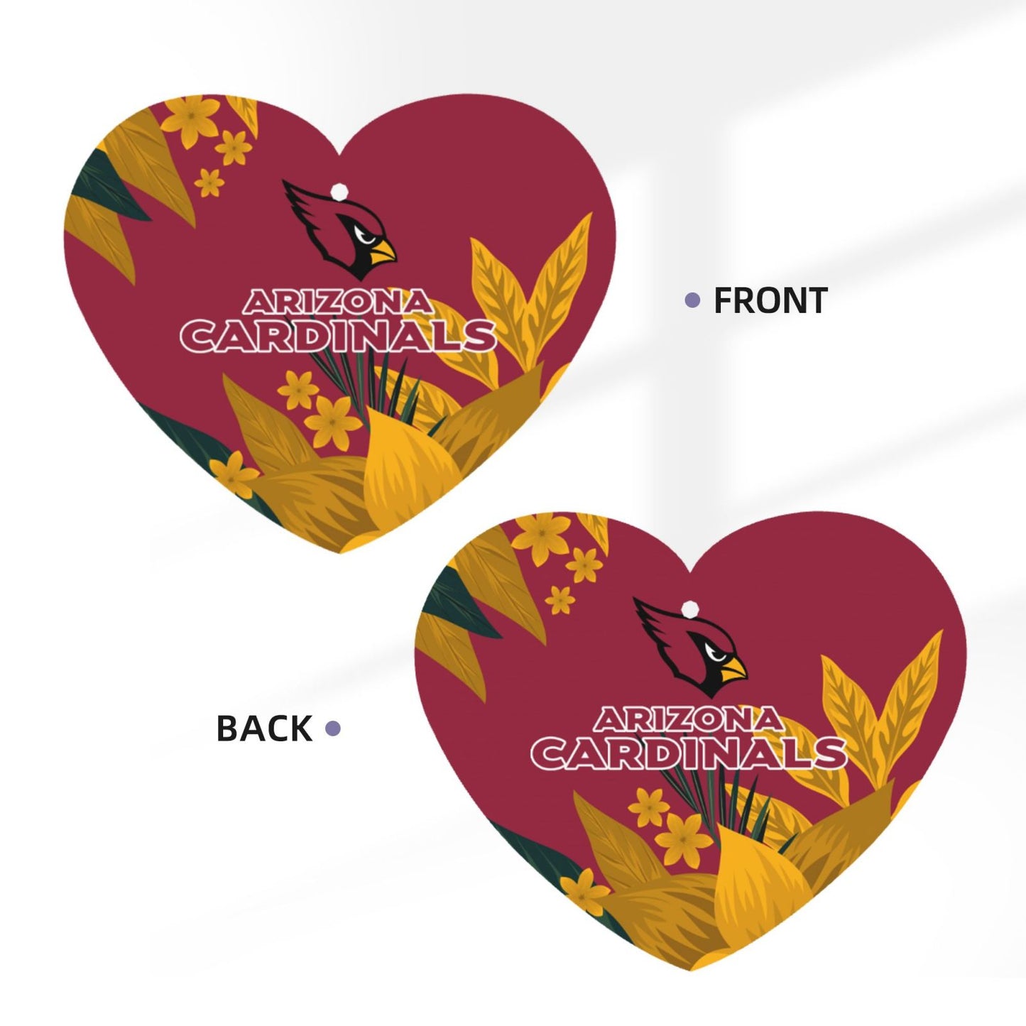 4pcs- Arizona Cardinals car aromatherapy tablets Car Air Fresheners Cards Set