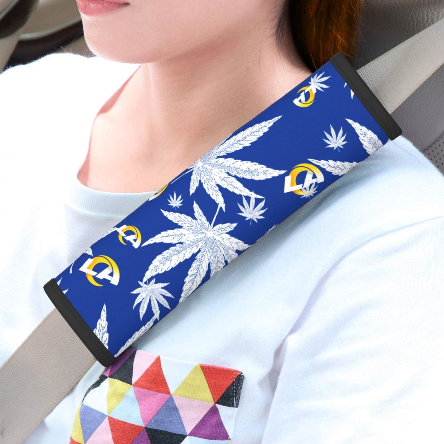 Los Angeles Rams Car seat belt protection cover Adult seat belt protection cover