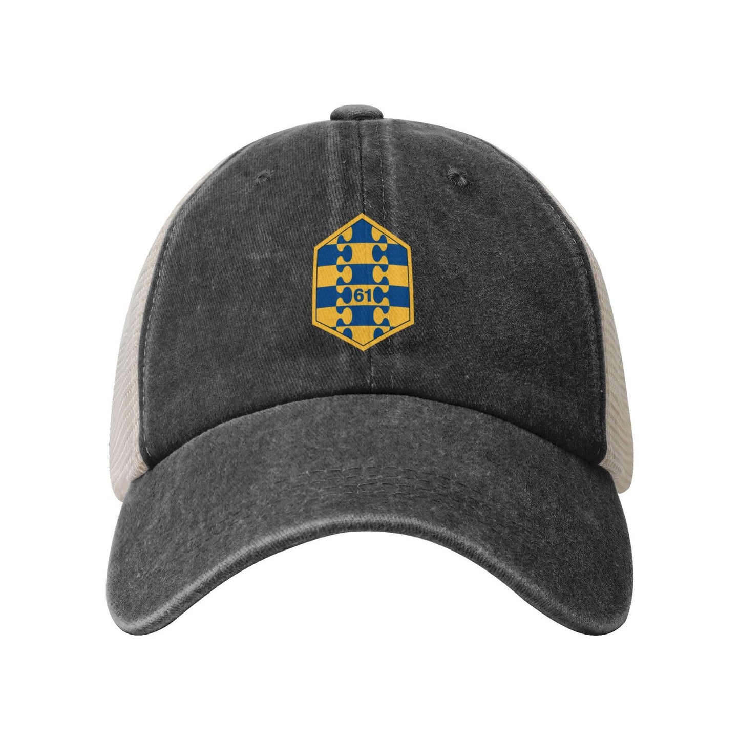 Los Angeles Garrison Emblem Printed unisex baseball cap adjustable grid baseball cap veteran gift