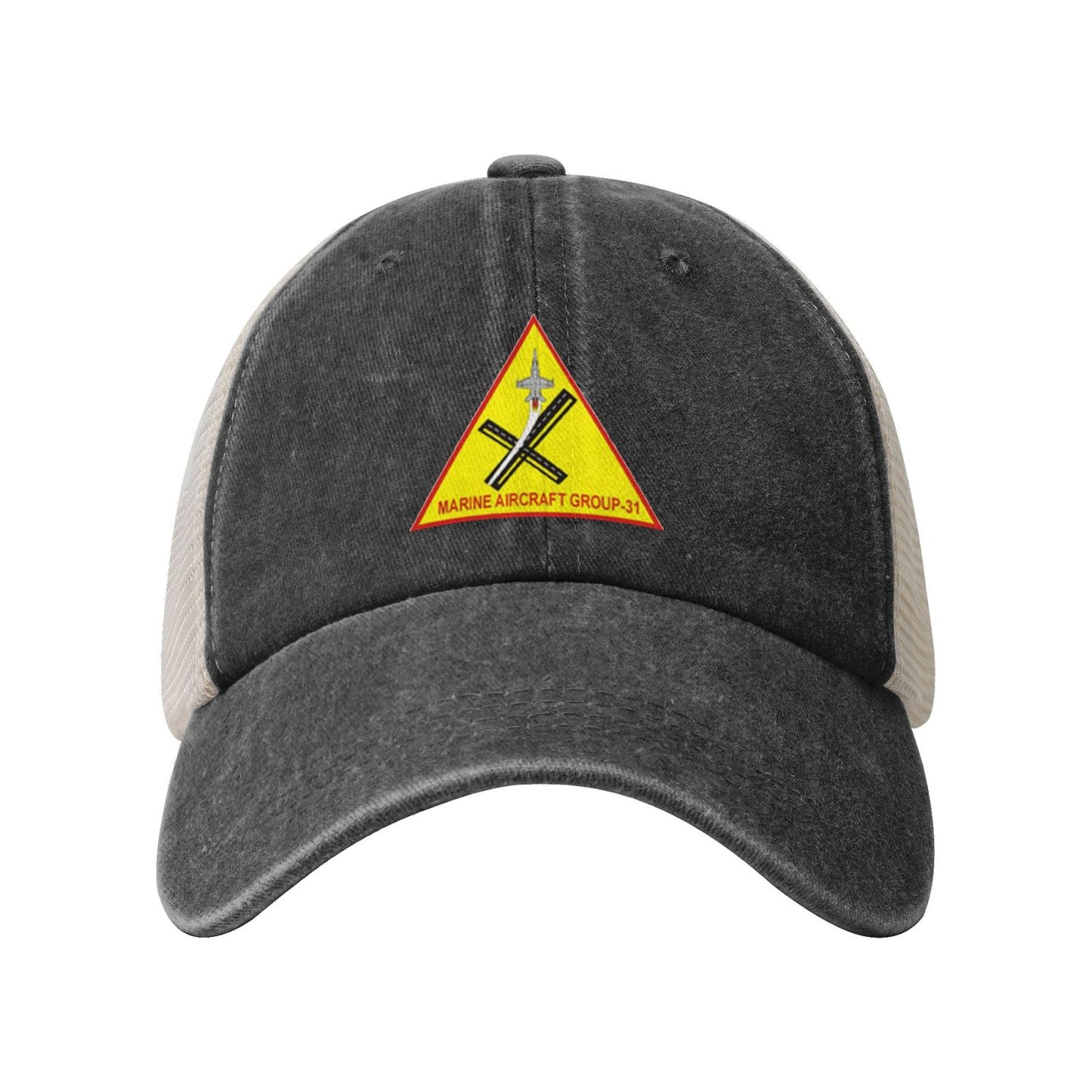 MAG31 Beaufort Printed unisex baseball cap adjustable grid baseball cap veteran gift