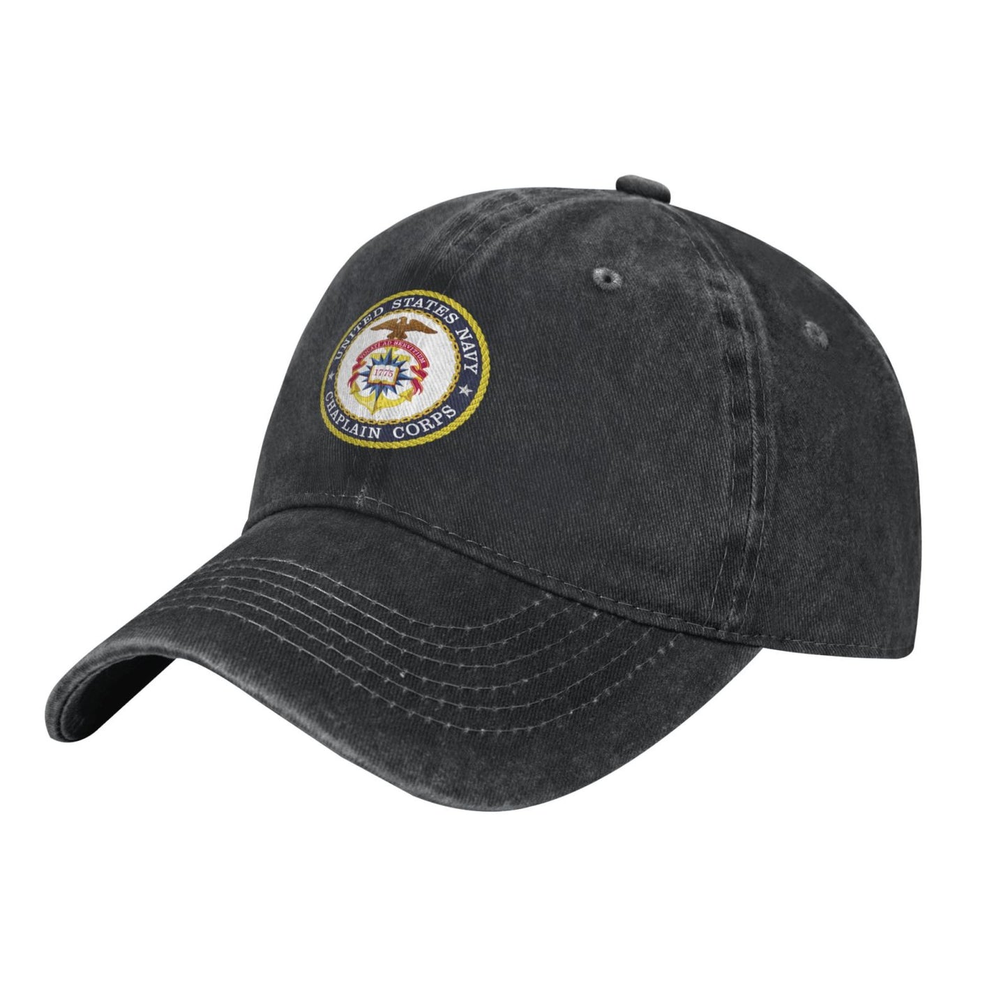 Seal Of The United States Navy Chaplain Corps Printed unisex baseball cap adjustable cap veteran gift