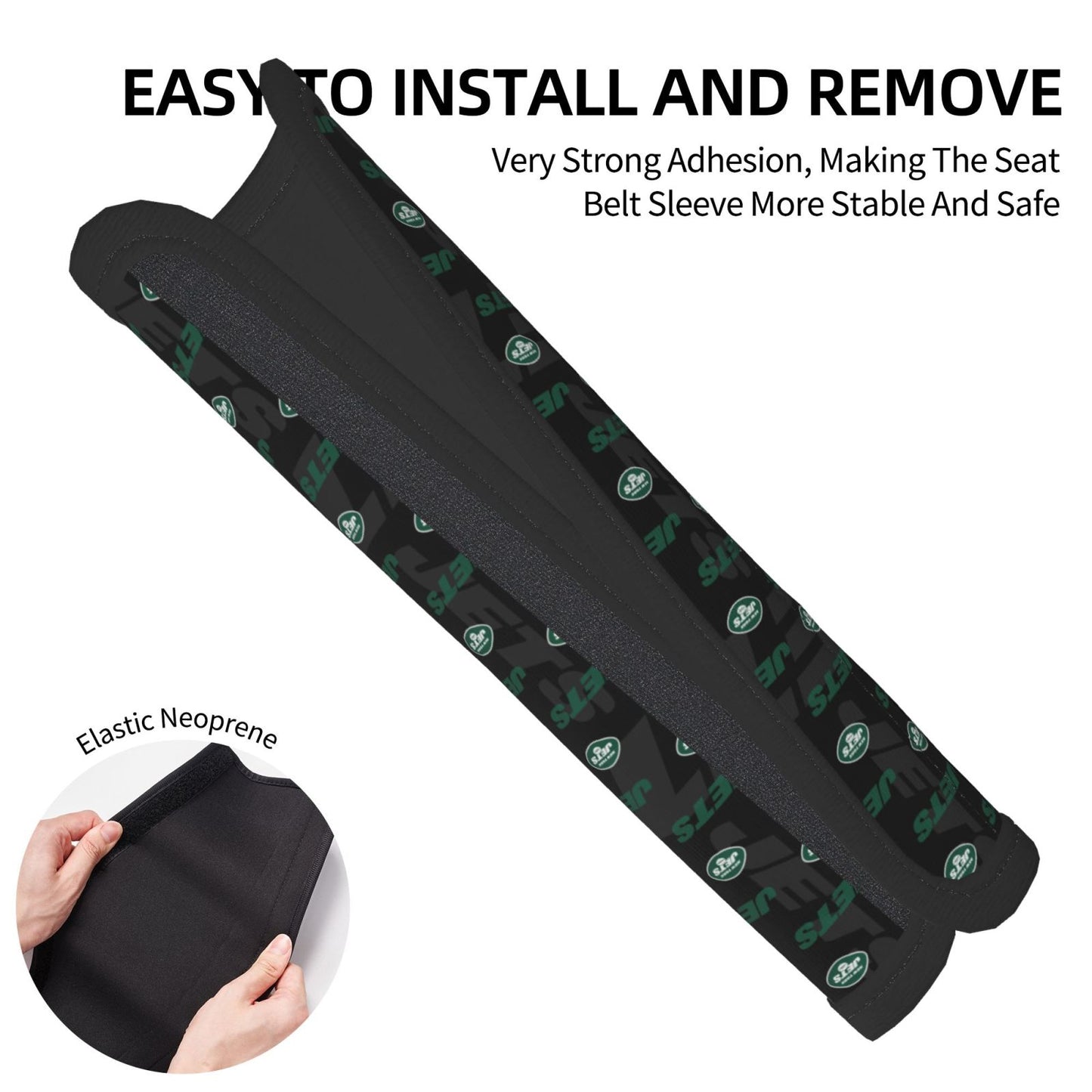 New York Jets personalized seat belt protective cover Car seat belt protective cover