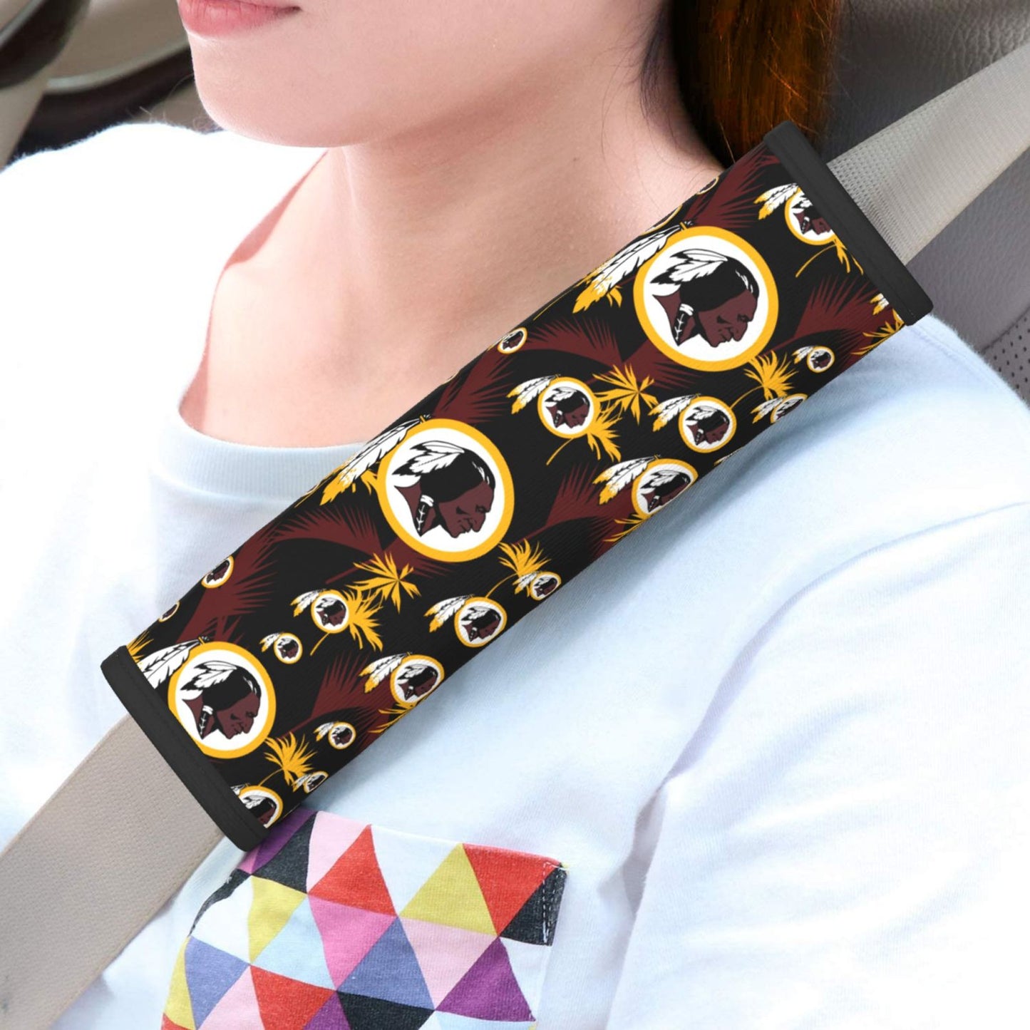 Washington Redskins Car seat belt shoulder strap adult seat belt protective cover