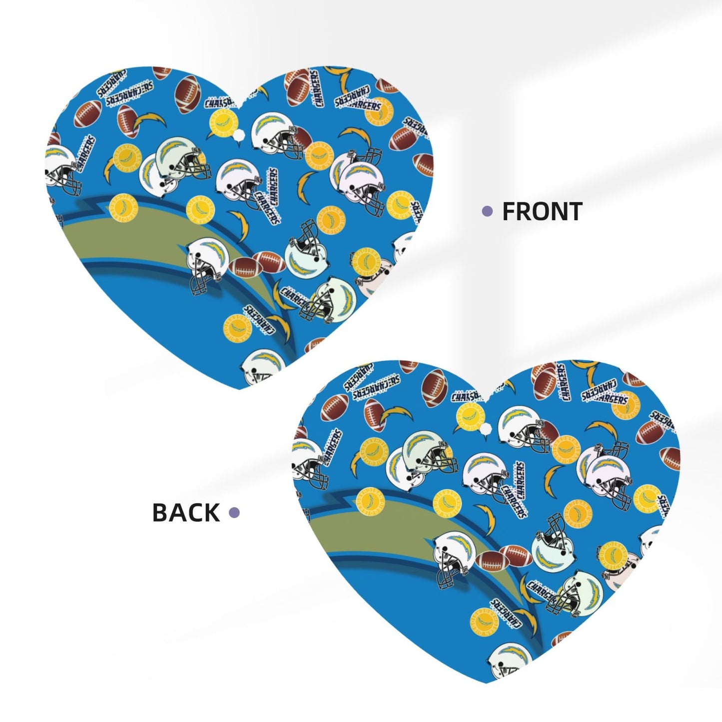 4-pcs San Diego Chargers Car Air Fresheners Cards Set car aromatherapy tablets