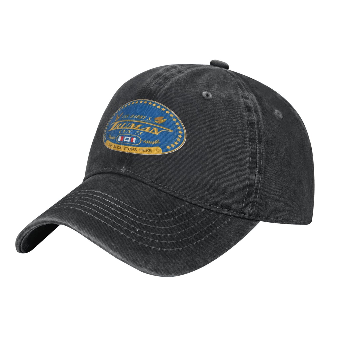 USS Harry S. Truman (CVN-75) Printed unisex baseball cap adjustable cap veteran gift