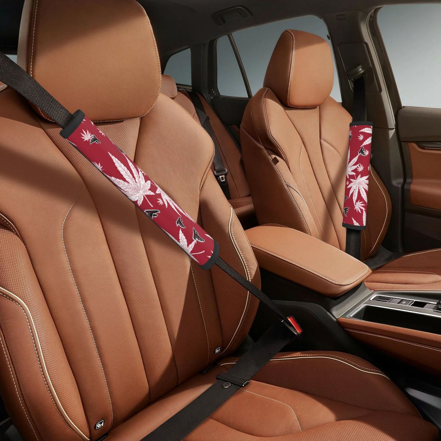 Atlanta Falcons Car seat belt protection cover Adult seat belt protection cover