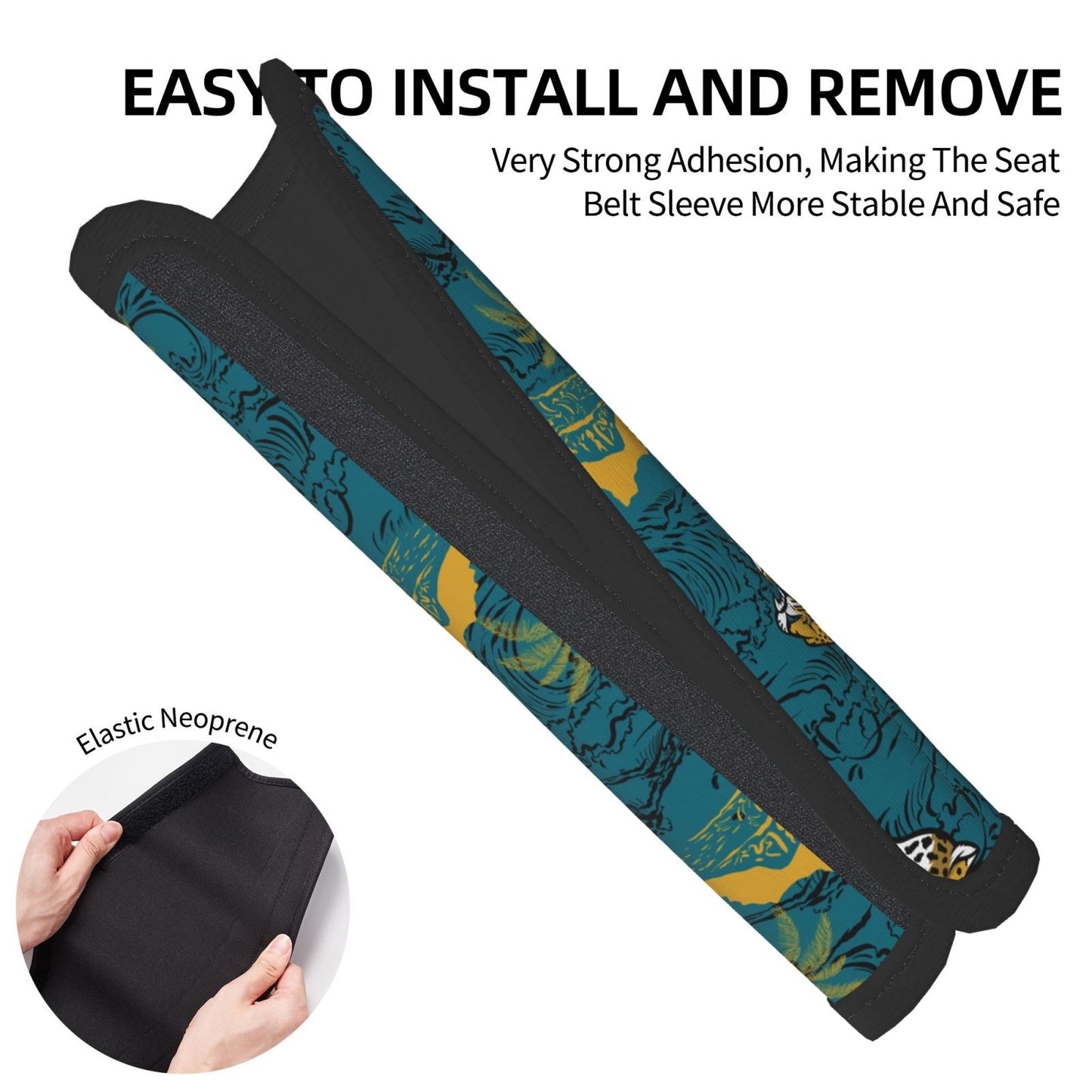 Jacksonville Jaguars Car seat belt shoulder strap UNISEX seat belt protective cover