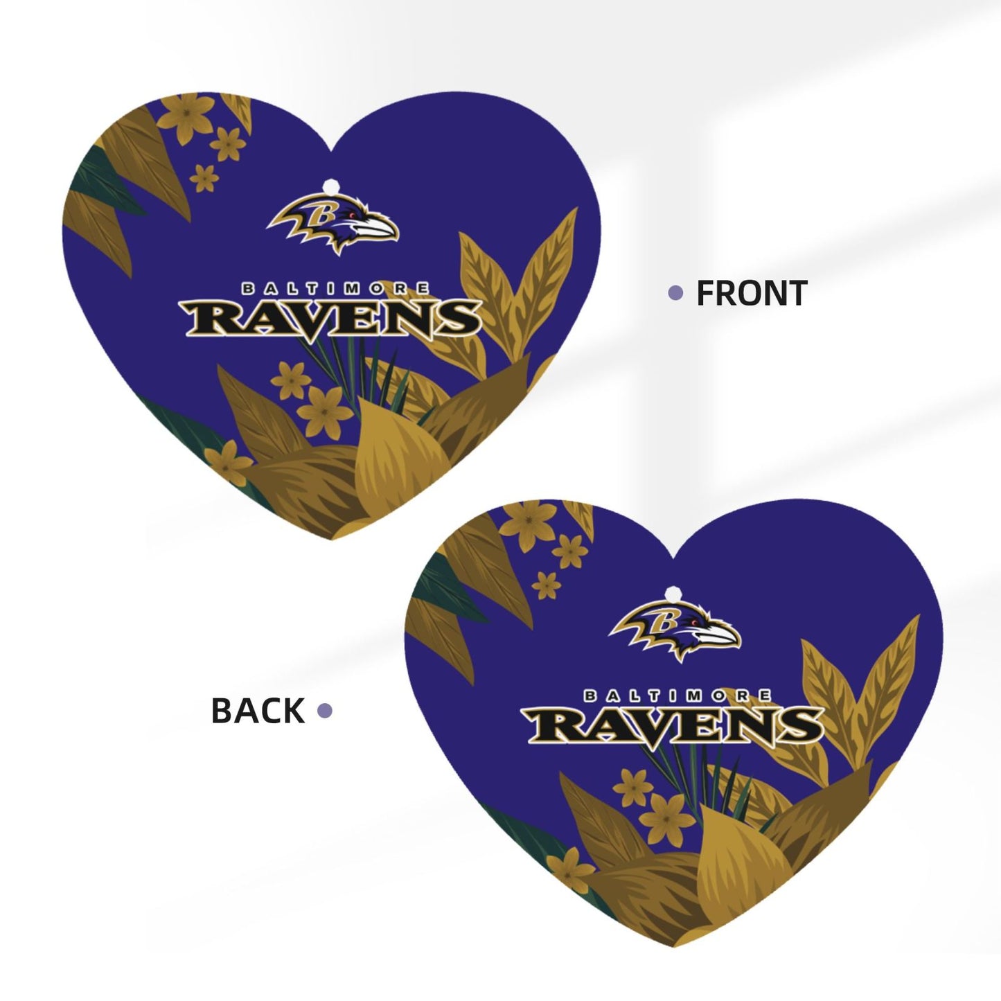4pcs- Baltimore Ravens car aromatherapy tablets Car Air Fresheners Cards Set